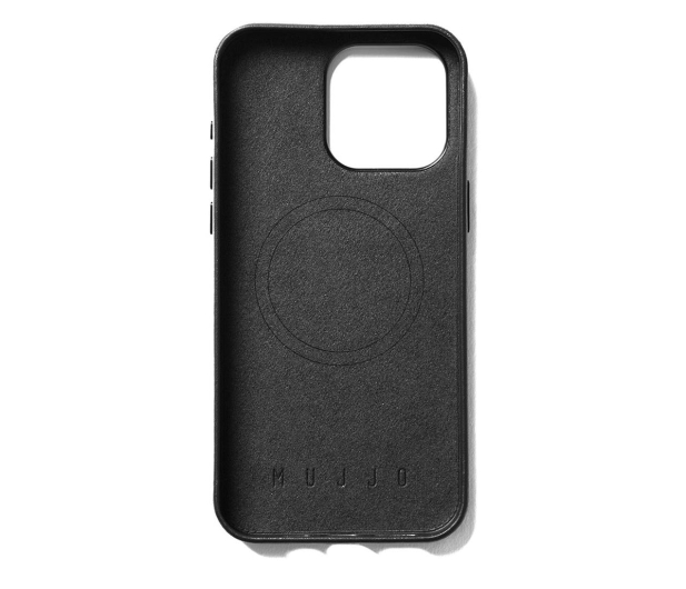 MUJJO FullLeatherWallet Case iPhone 15 Pro Max MagSafe black ICMUJJOCL042BK - 1296437 - zdjęcie 2